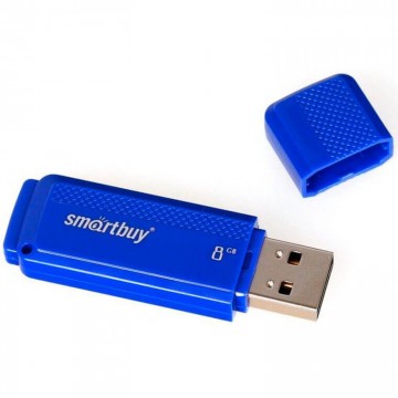 USB Флешка 8GB Smartbuy Dock Blue в Одессе