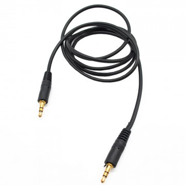 AUX кабель 3.5 mini jack 1.5m черный в Одессе