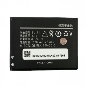 Аккумулятор Lenovo BL171 1500 mAh A390 AAA класс тех.пакет в Одессе