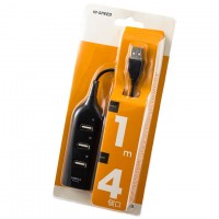 USB Hub XD4 4 PORT 0.5m black