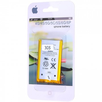 Аккумулятор Apple iPhone 3GS 1219 mAh AAA класс блистер в Одессе