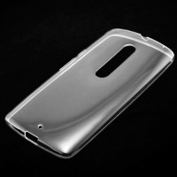 Чехол силиконовый Slim Motorola Moto X Play прозрачный 