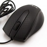 Мышь проводная Optical Mouse WB-19 черная