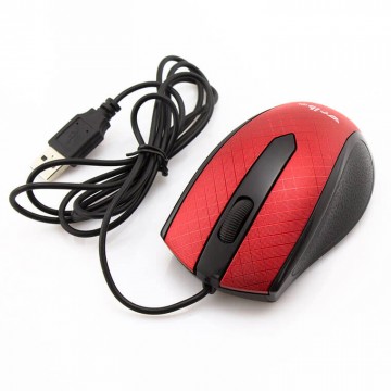 Мышь проводная Optical Mouse WB-19 красная в Одессе