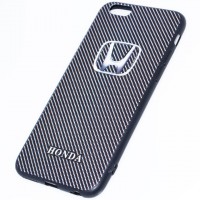 Чехол силиконовый Apple iPhone 6 logo Honda