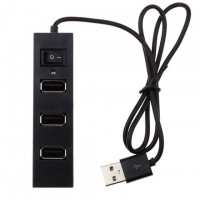 USB Hub 327 4 PORT black