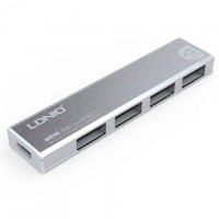 USB Hub LDNIO DL-H1 4 Ports silver