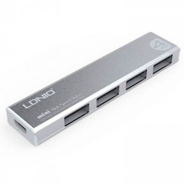 USB Hub LDNIO DL-H1 4 Ports silver в Одессе