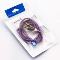 AUX кабель F JBL 1 метр фиолетовый