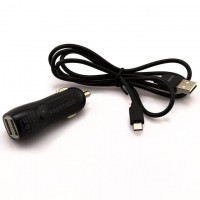 Автомобильное зарядное устройство PRESTIGIO 2in1 2USB 3.1A micro-USB black