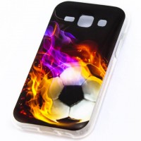 Чехол силиконовый Samsung J1 2015 J100 FootBall