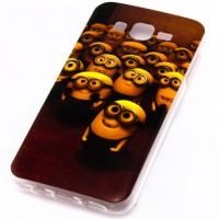 Чехол силиконовый Samsung J5 2015 J500 Minions