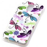 Чехол силиконовый Samsung S5 G900, G9006, G9008 Butterflies