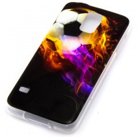 Чехол силиконовый Samsung S5 G900, G9006, G9008 FootBall