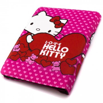 Чехол-книжка 10 дюймов с разворотом, уголки-резинка Hello Kitty Pink в Одессе