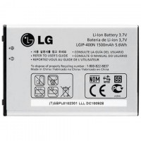 Аккумулятор LG LGIP-400N 1500 mAh для GX200, GX300, GX500 AAAA/Original тех.пакет