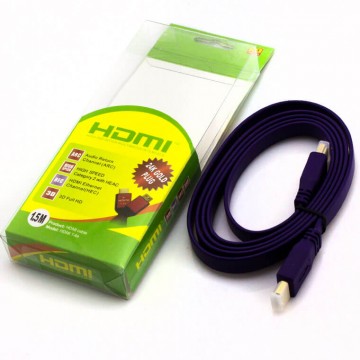 Кабель HDMI-HDMI 1.5 метра v1.4 M/M фиолетовый в Одессе