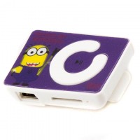 MP3 Плеер Minion Фиолетовый