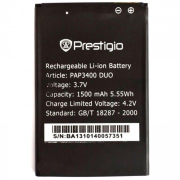 Аккумулятор Prestigio PAP3400 1500 mAh AAAA/Original тех.пакет в Одессе