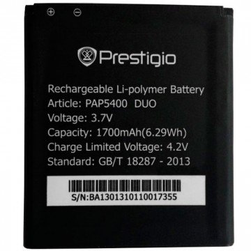 Аккумулятор Prestigio PAP5400 1700 mAh AAA класс тех.пакет в Одессе