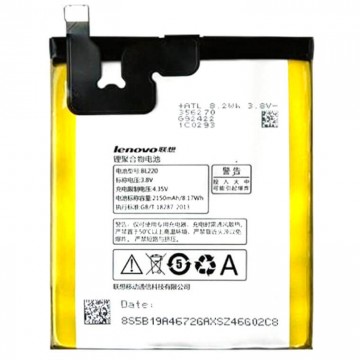 Аккумулятор Lenovo BL220 2150 mAh для S850, S850t AAAA/Original тех.пакет в Одессе