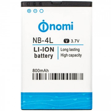 Аккумулятор NOMI NB-4L для i240 800 mAh AAAA/Original тех.пакет в Одессе
