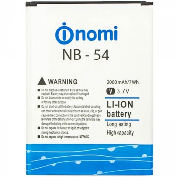 Аккумулятор NOMI NB-54 для i504 2000 mAh AAAA/Original тех.пакет в Одессе