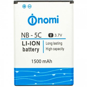 Аккумулятор NOMI NB-5C для i300 1500 mAh AAAA/Original тех.пакет в Одессе