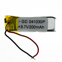 Аккумулятор GD 041030P 200mAh Li-ion 3.7V