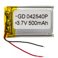 Аккумулятор GD 042540P 500mAh Li-ion 3.7V