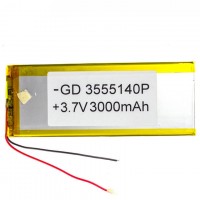 Аккумулятор GD 3555130P 3000mAh Li-ion 3.7V