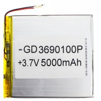 Аккумулятор GD 3690100P 5000mAh Li-ion 3.7V