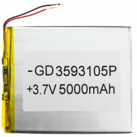 Аккумулятор GD 3795105P 5000mAh Li-ion 3.7V