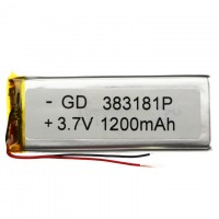 Аккумулятор GD 383181P 1200mAh Li-ion 3.7V