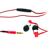 Наушники с микрофоном Reddax RDX-712 red