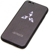 Чехол силиконовый MITSUBISHI CARBON Apple iPhone 6 черный