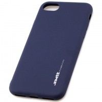 Чехол силиконовый SMTT Apple iPhone 7, 8, SE 2020 синий