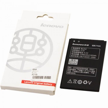 Аккумулятор Lenovo BL214 1300 mAh для A316, A269, A208T, A218T AAA класс коробка в Одессе