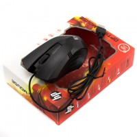 Мышь проводная HP 901 Optical Mouse черная