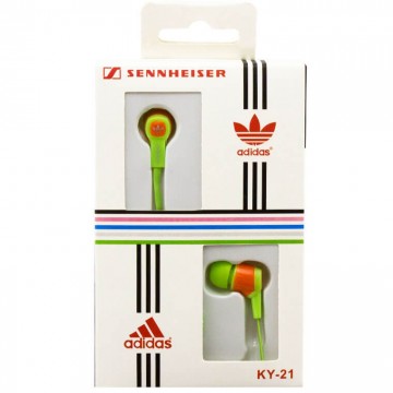 Наушники Adidas Sennheiser KY-21 green в Одессе