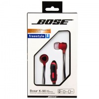 Наушники с микрофоном Bose K-90 red