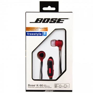 Наушники с микрофоном Bose K-90 red в Одессе