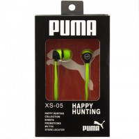 Наушники PUMA XS-05 green