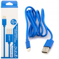 USB-Lightning шнур Grand для iPhone 5/5S 1m blue