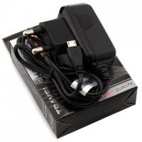 Сетевое зарядное устройство AWM Power 0.8A micro-USB black