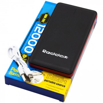 Power Bank Reddax RDX-202 12000 mAh черный в Одессе