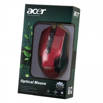 Мышь проводная ACER Optical Mouse красная в Одессе