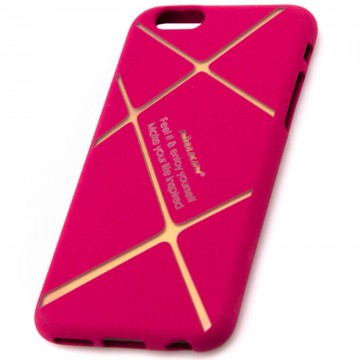 Чехол силиконовый Nillkin Apple iPhone 6 matte pink-gold в Одессе