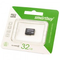 Карта памяти micro SD Smartbuy 32GB class 4