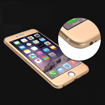 Защитное стекло 4D Apple iPhone 6 gold Zool в Одессе